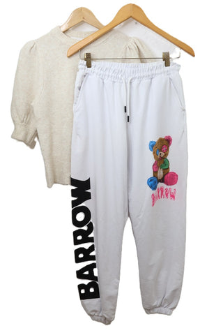 מכנסי פוטר מדליקים בלבן - M-L