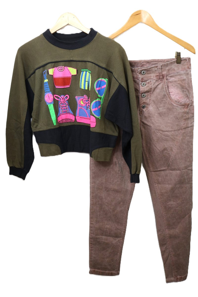 פוטר וינטיג בהדפס ניאון- XS-M