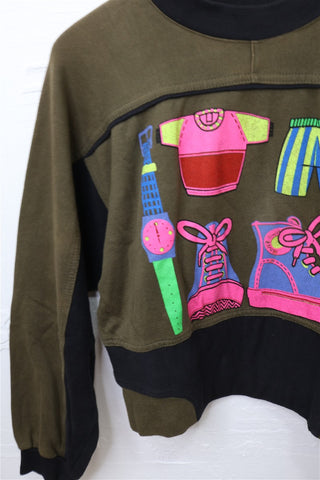 פוטר וינטיג בהדפס ניאון- XS-M