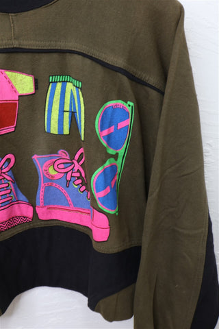 פוטר וינטיג בהדפס ניאון- XS-M