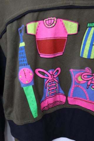 פוטר וינטיג בהדפס ניאון- XS-M