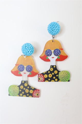 עגילי אישה צבעונים חדשים-OS