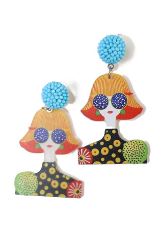 עגילי אישה צבעונים חדשים-OS