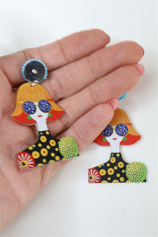 עגילי אישה צבעונים חדשים-OS