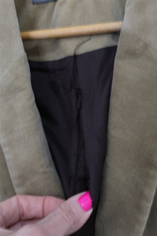 גקט זמש ZARA בחום - XS