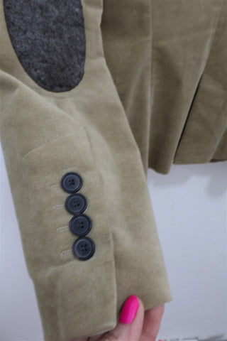 גקט זמש ZARA בחום - XS