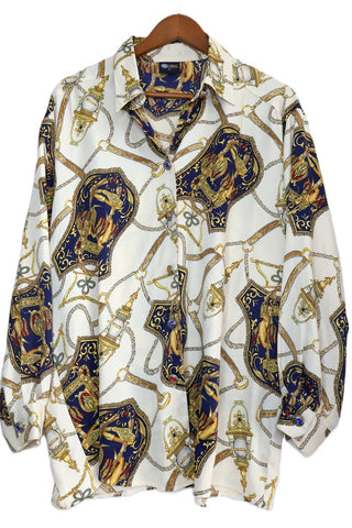 חולצת וינטיג בסטייל וארסצ'ה-XL-XXL