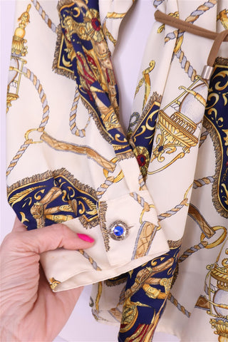 חולצת וינטיג בסטייל וארסצ'ה-XL-XXL