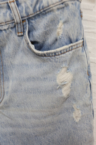 MANGO  בתכלת גינס- S-M