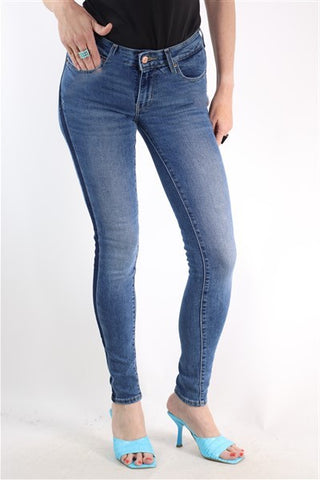 גינס LEVI'S סקיני בכחול- XS-S