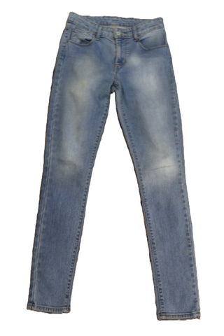 ג'ינס LEVIS בגזרה גבוהה בכחול תכלת - XS-S