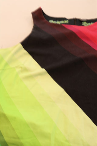 שמלת מיני DESIGUAL צבעונית- L
