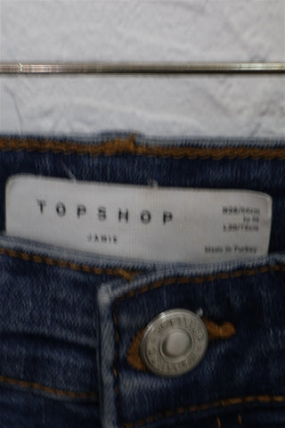 גינס סקיני TOP SHOP בכחול - S