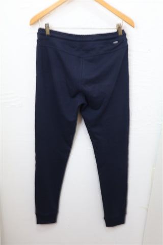 מכנסי פוטר ספורטיביים בכחול - S-M