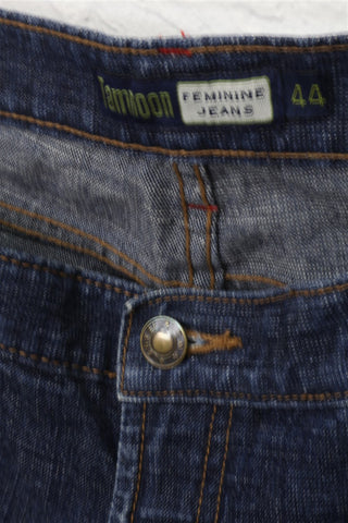 מכנסי ג'ינס וינטיג פדלפון בכחול כהה - L-XL