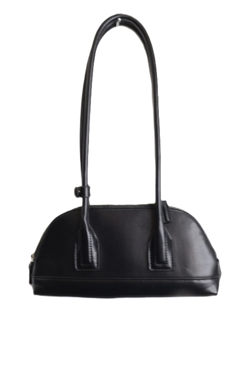 תיק צד דמוי עור בשחור - OS