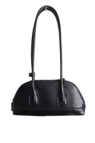 תיק צד דמוי עור בשחור - OS