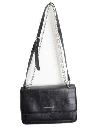 תיק צד מלבני בשחור - OS