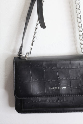 תיק צד מלבני בשחור - OS