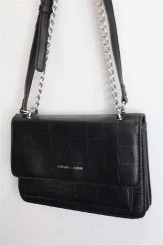 תיק צד מלבני בשחור - OS