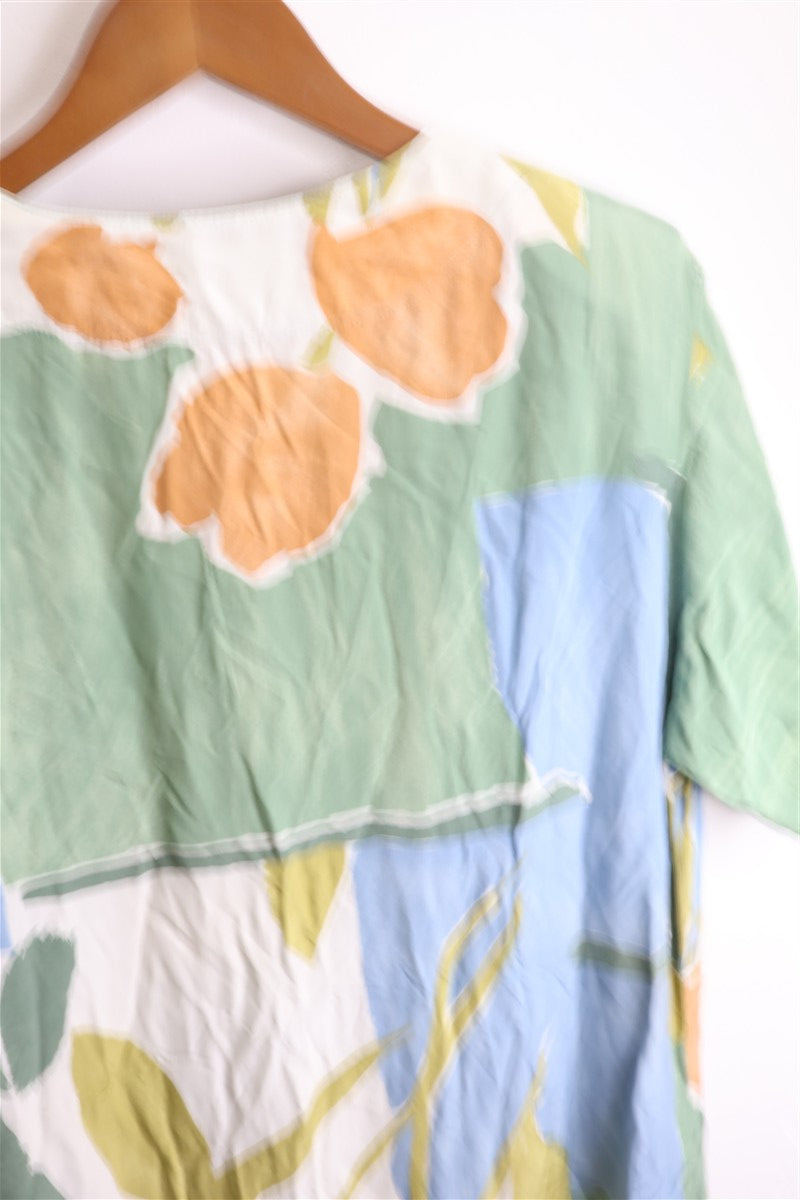 שמלת וינטיג צבעונית בגזרה ישרה - L-XL, תמונה 7