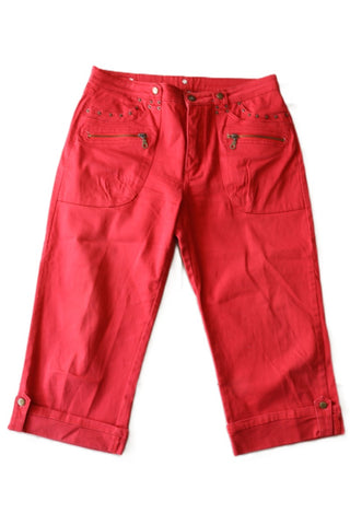 גינס 7/8 באדום בורדו- XL