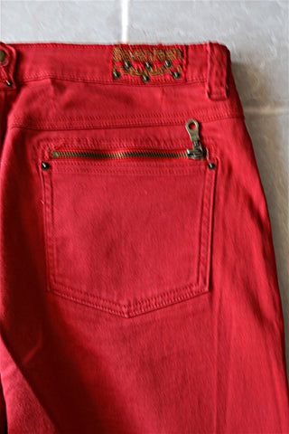 גינס 7/8 באדום בורדו- XL