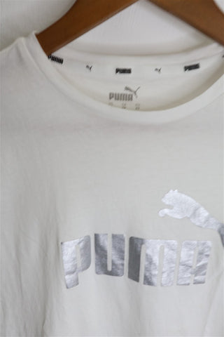 חולצת ספורט PUMA בלבן - XS-S