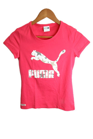 חולצת ספורט PUMA בורוד - XS-S