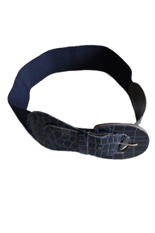 חגורת וינטיג גומי בשחור - S-L