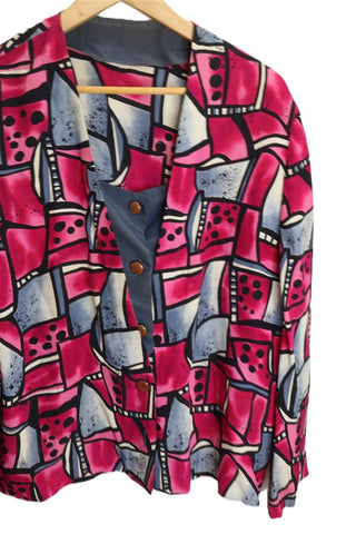 חולצת וינטיג צבעונית - L-XL