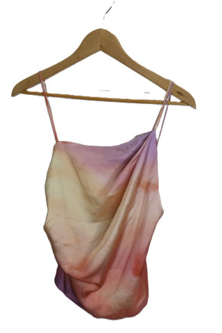 גופיית סטן ZARA אומברה ורוד סגול - XS-M