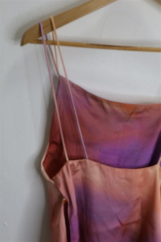 גופיית סטן ZARA אומברה ורוד סגול - XS-M