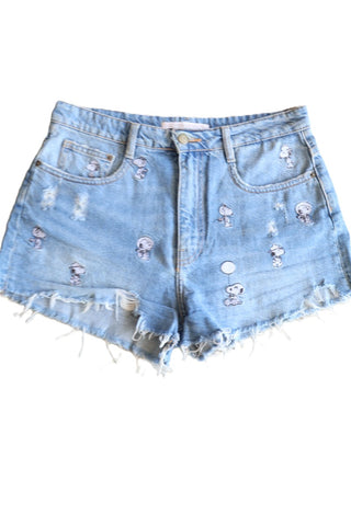 שורט ג'ינס סנופי  ZARA בכחול - S-M