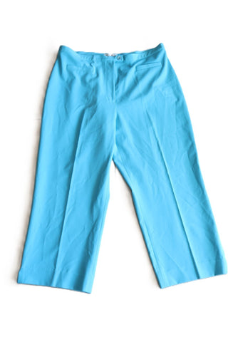 מכנסי וינטיג ישרים טורקיז- L-XL