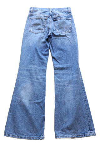 מכנסי ג'ינס פדלפון ZARA בכחול - XS-S