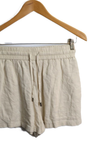 מכנסי שורט קזואל ZARA בפשתן - XS-S