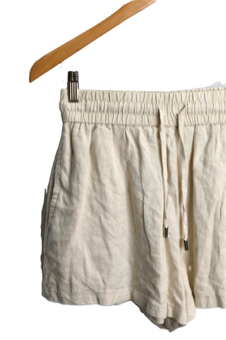 מכנסי שורט קזואל ZARA בפשתן - XS-S