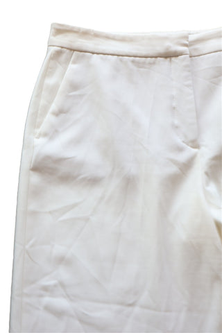 מכנסיים מתרחבים 7/8 ZARA  בלבן - L