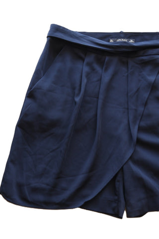 מכנסי ברמודה מעטפת  ZARA בכחול - L