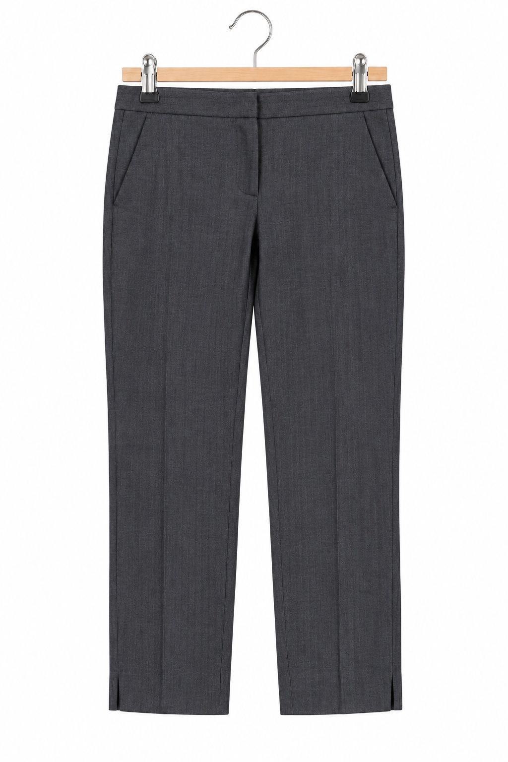 מכנסי סיגר טוויד מחוייטים ZARA בכחול - XS-S, תמונה 1
