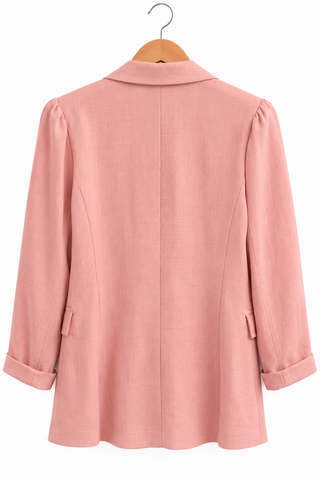חליפת גקט ומכנסיים בורוד- M-L