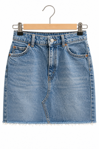 חצאית גינס TOP SHOP בכחול- XS