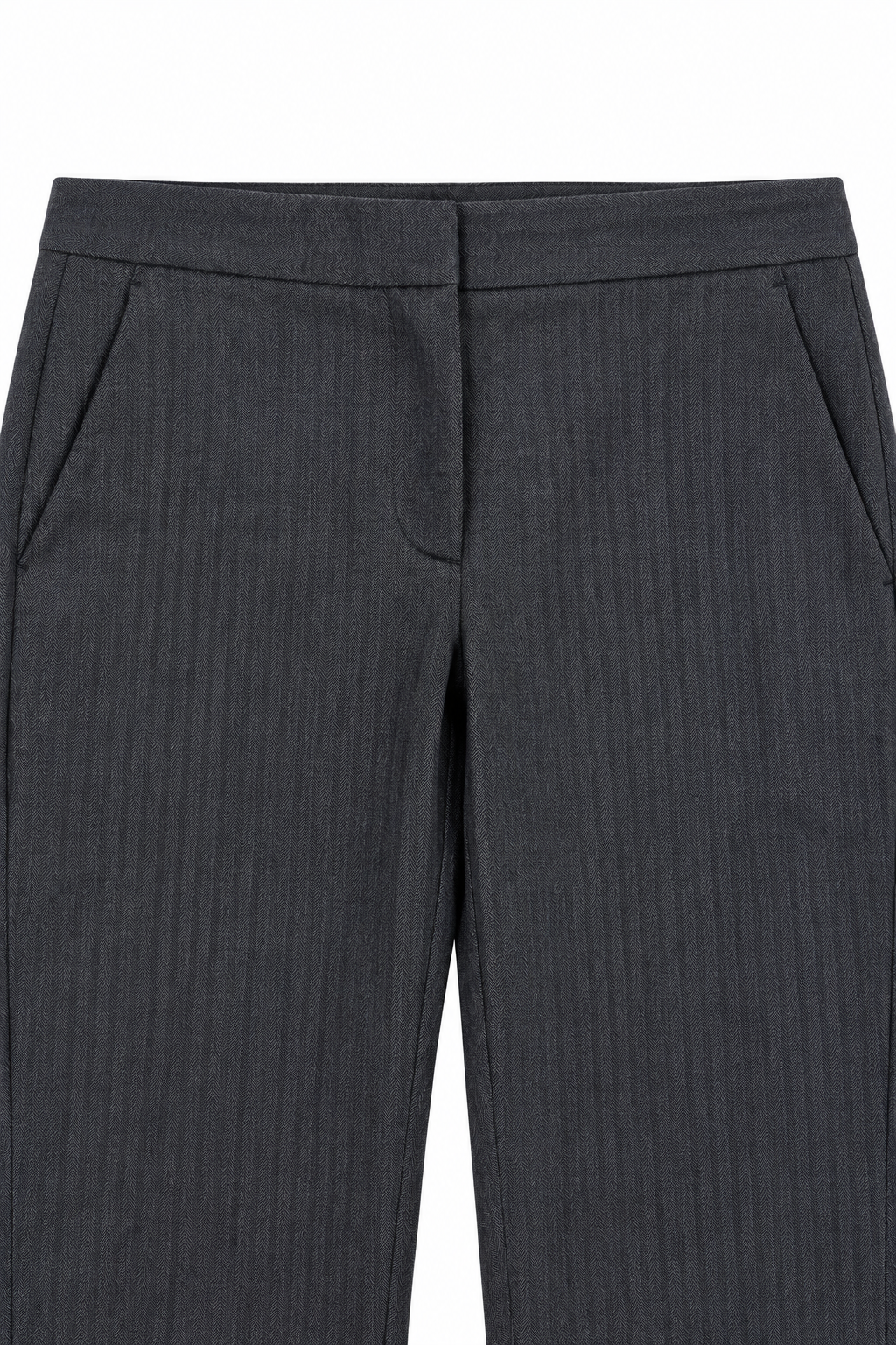 מכנסי סיגר טוויד מחוייטים ZARA בכחול - XS-S, תמונה 5