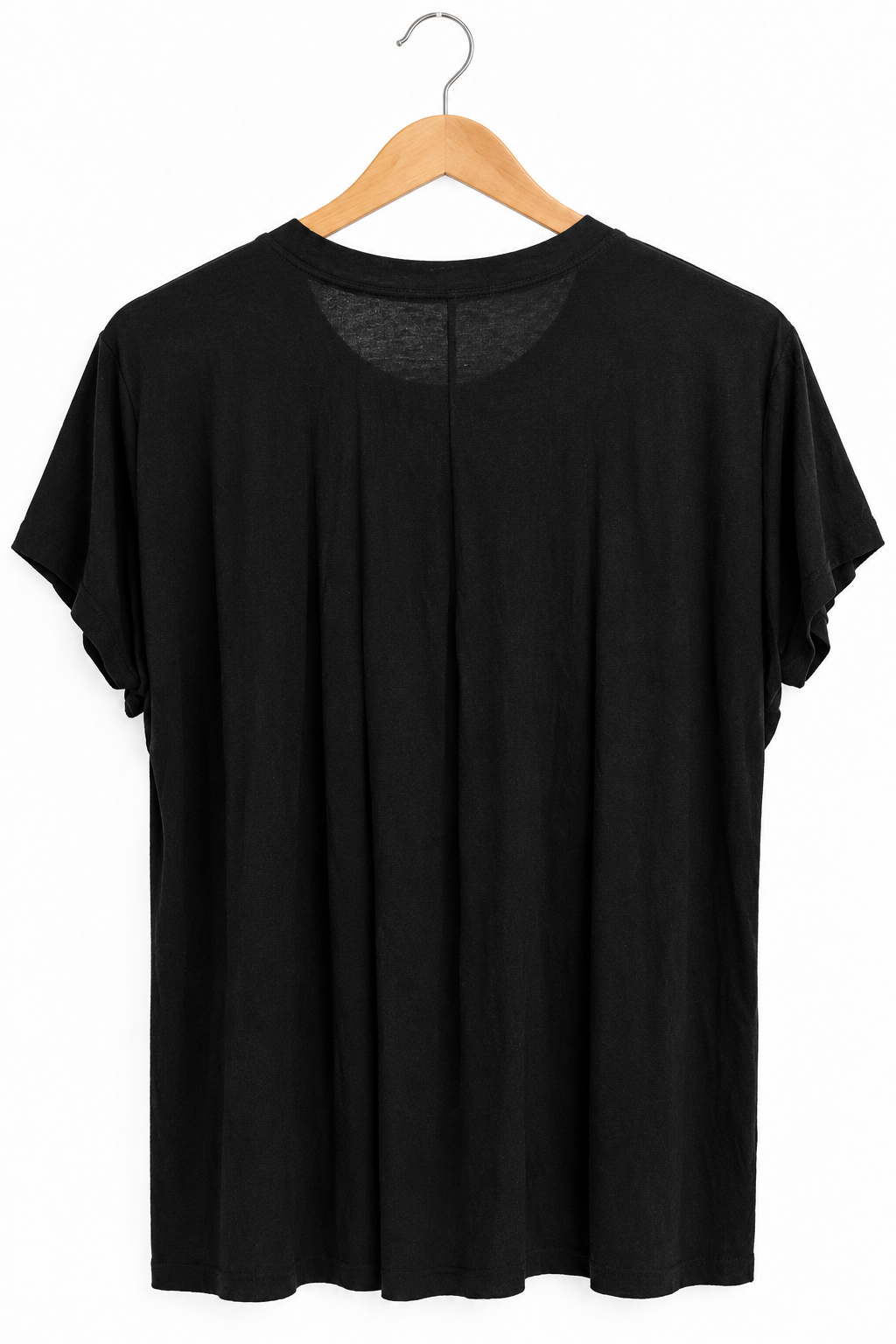 חולצת טי שרט פני אישה עם ניטים בשחור- L-XL, תמונה 3