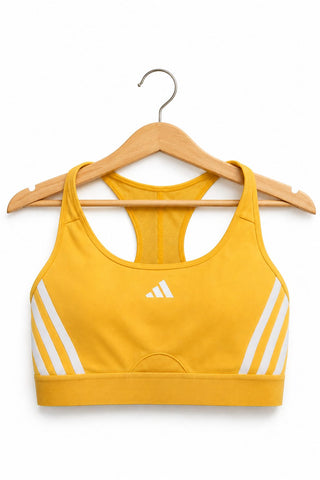 טופ ADIDAS בצהוב- XS