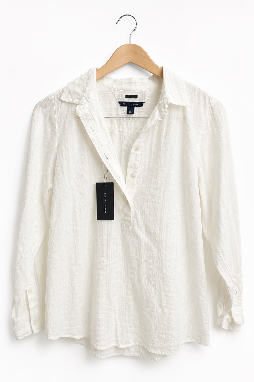חולצה TOMMY HILFIGER  חדשה בלבן- M