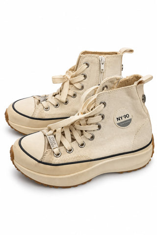 סניקרס  פלטפורמה בשמנת STEVE MADDEN - מידה 38