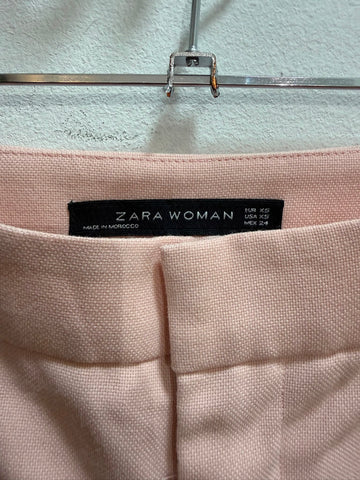 מכנסי סיגר ZARA בורוד בייבי- XS
