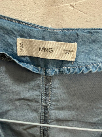 וסט גינס MANGO בכחול- L